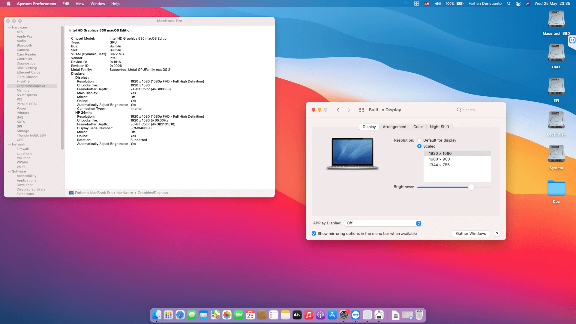 Asus ROG GL552V XDM044T [SkyLake   Intel HD 530 + I2C]   OpenCore 7